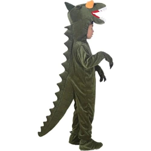Kids Purim Cosplay Costumes Animal Halloween Dinosaur Stegosaurus Horned Triceratops Carnival T-rex Costume Party Disfraz