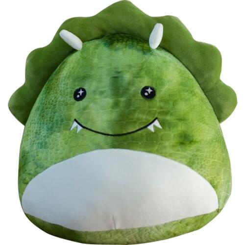 Squish Pillow Plush Toy Stuffed Animals Pillow Soft Big Cute Dinosaur Pillow Kawaii Room Decor Doll Birthday Gifts For Girls Kid