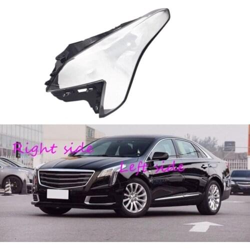 For Cadillac XTS 2018 2019 Headlight Shell Lamp Shade Transparent Cover Headlight Glass Headlamp Cover