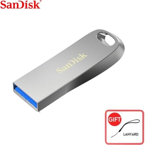SanDisk USB 3.1 USB Flash Drive Pen Drive Original Pendrive Max 150MB/s CZ74 128GB 64GB 32GB 16GB Official Verification metal