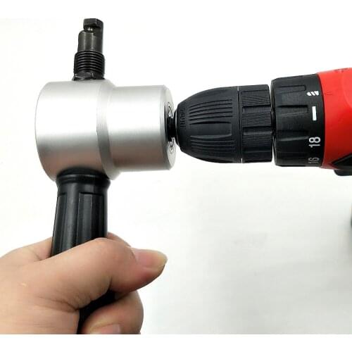 Double Head metal Sheet Nibbler Saw Cutter Tool Drill Nibbler Sheet Metal Cutting tool