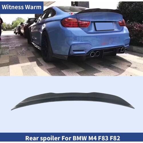 F82 F83 Carbon Fiber Rear Wing Trunk Lip Spoiler For BMW M4 F82 F83 car body kit