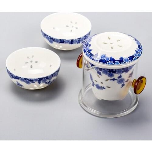Ceramic yixing teapot infuser for loose leaf infuser tea service Tea Kettle Office Portable Coffee Teacup 1 Pot 2 Cups D032