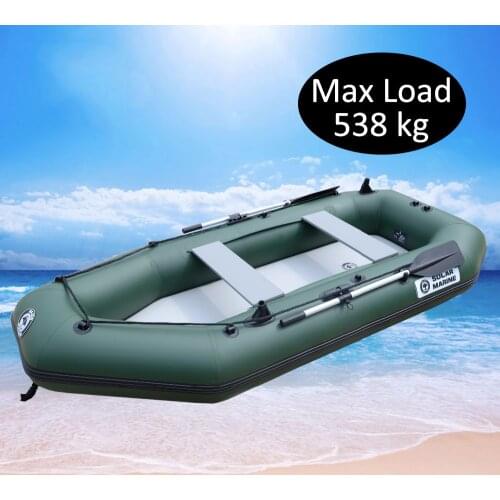 5 Person 330cm Inflatable Rowing PVC Boat Fishing Ship Dinghy Kayak Canoe Hovercraft Drifting Raft Sailboat Surfing Sailing B
