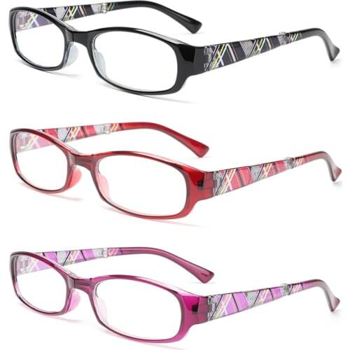 Portable Folding Reading Glasses Anti-UV Blue Rays Eyewear Ultralight PC Frame Women Men Vision Care Presbyopia Eyeglasses +1~+4