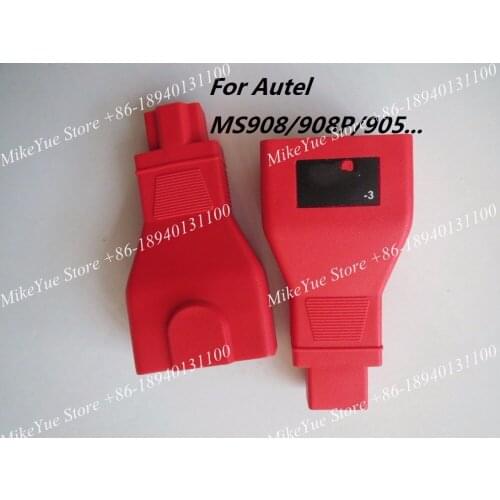 For Autel For HONDA -3 Pins MaxiSys Pro MS906 MS906BT MS906TS MS908S Pro Mini MaxiCOM MK908P OBD I Adapters DLC Connector