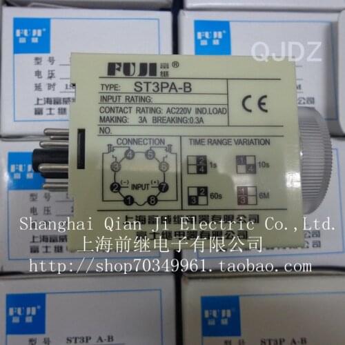ST3PA-B DC24V AC220V1S / 10S / 60S / 6M time relay