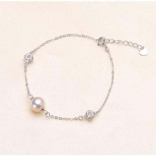 925 Sterling Silver Bracelet Settings Findings Mountings Base Parts Bangle for Crystal Agate Pearls Jade Coral Beads