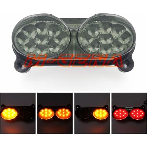 Rear Turn Signal Tail Stop Light Lamp Integrated For ZX6R ZX600 98-02 ZX9R ZX900 98-05 ZR-7 ZR7S 00-03 ZZR600 05-08
