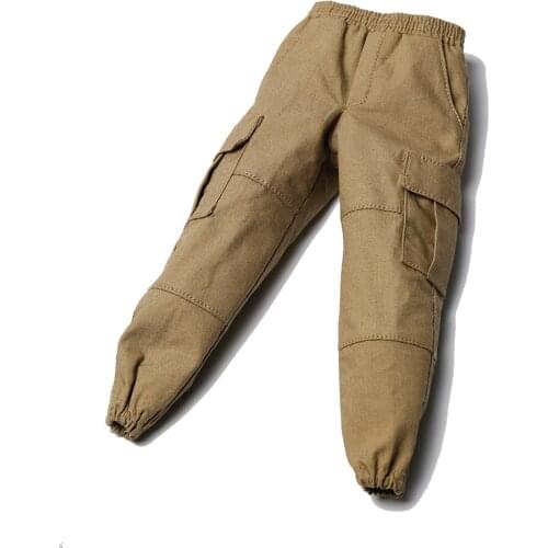 1/6 Male soldier pants overalls combat uniform model for 12 inch action figure body