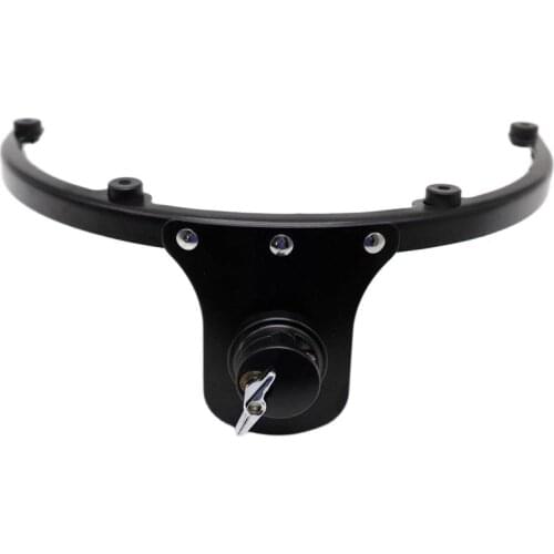 13inch black cast mounting drum parts drum set accessory