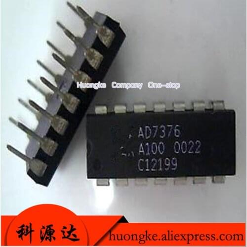 2pcs/lot AD7376 AD7376AR DIP14 IN stock