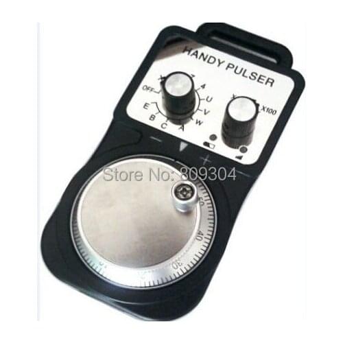 5V 100PPR 4 Axis CNC Wireless USB Manual Pulse Generator MPG Electronic Handwheel Controller