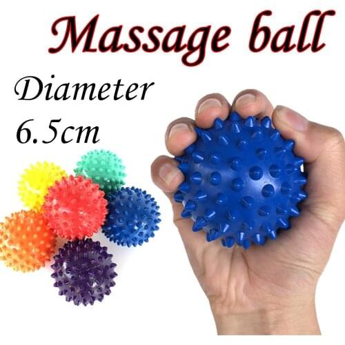 6.5cm Massage Ball Roller Reflexology Stress Relief For Body Yoga Massage Balls Dropship #316