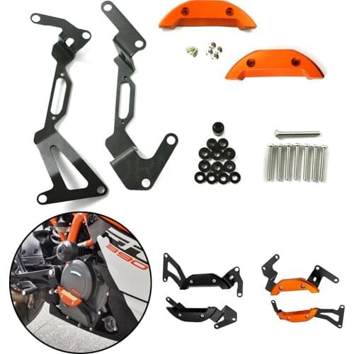 Motorcycle Accessories CNC Engine Frame Slider Guard Cover Crash Protector For KTM RC390 2016-2019 Duke 390 RC250 Duke 250
