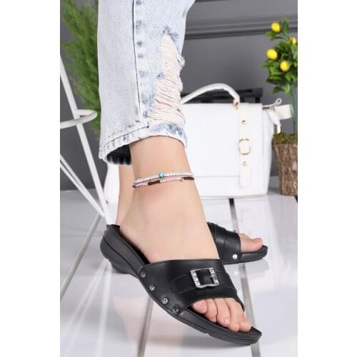 Polaris 400301.Z 1FX Daily Buckled Anatomical Female Slippers