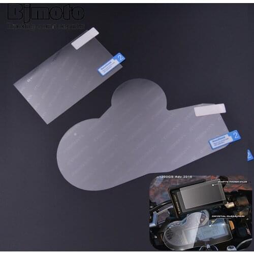 BJMOTO Motorcycle Accessories Dashboard Instrument Speedometer Film Screen Protector Stickers For BMW R1200GS/ADV