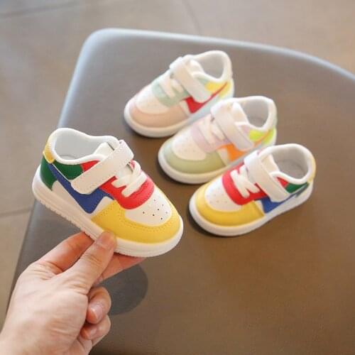 Baby Toddler Shoes Children Sports Shoes For Boy Girl Baby Leather Flats Kids Sneakers Fashion Non-slip Casual Infant Soft Shoes