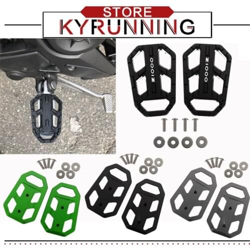 For z1000 03-09 z1000sx 2011-2018 Z 1000 SX 1000SX Motorcycle Accessories CNC Rear Foot Pegs Footrest Passenger Pedals Footpegs