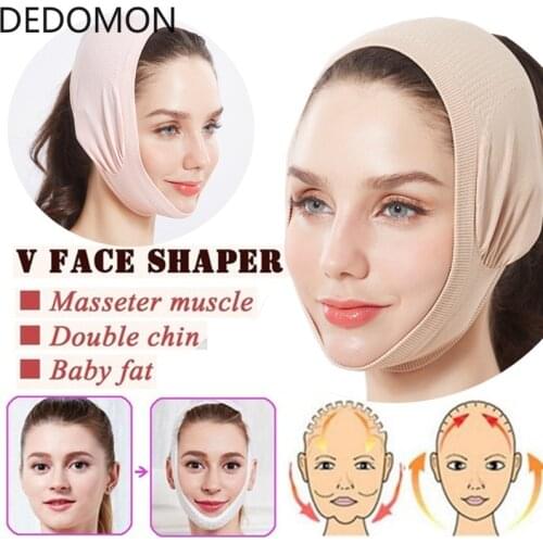 Double Chin Face Bandage Face-lift Tool Wrinkle Removal Device Thin Face Bandages Face Correction Sleep Mask Facial Slimming