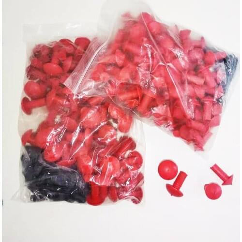 GM Big/Small Mushroom Tire Repair Insert Plug Red Black 180PCS