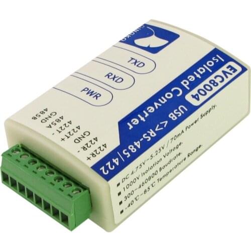 USB turn 485 USB to 422 two in one isolation converter industrial grade EVC8004