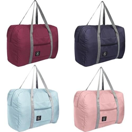 Multifunction Large Capacity Casual Folding Waterproof Luggage Storage Bags Suitcase Travel Pouch Handbag Organizer Tote Bag