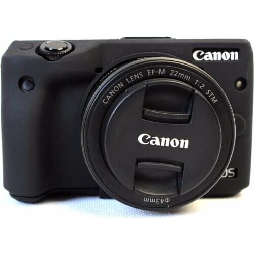 Soft Silicone Rubber Camera Protective Body Cover Case Skin For Canon M3 EOS M3 Silicone Camera Bag Lens Bag Neoprene 3 Colors