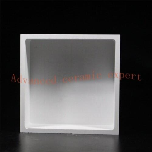 Boron Nitride Machinable Ceramic crucible/BN Refractory Ceramic crucible100*25*25mm/Insulating Ceramic crucible with a cover