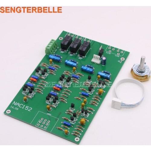 New Assemble NAC152 Pre-amplifier Board Stereo Dual Channel HiFi Preamp Based on British NAIM NAC152 Circuit