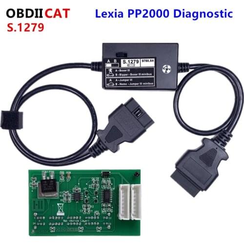 New Module S.1279 Lexia PP2000 Diagnostic Connector S1279 For New Cars Boxer Jumper III Professional Lexia3 Diagnostic cable