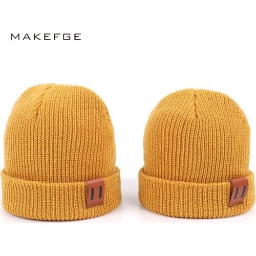 Baby Hat Kids Newborn Knitted Cap Crochet Solid Children Beanies Boys Girls Hats Headwear Toddler Kids Caps Accessories