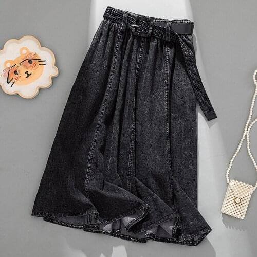 Smlinan Denim Skirts For Women