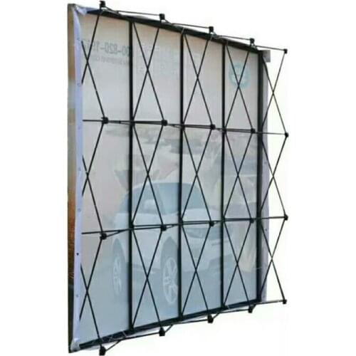 Wedding Stand for Flower Wall Trade Show Straight Tension Banner Exhibition Display Stand Trade Show Wall Backdrop Poster Board