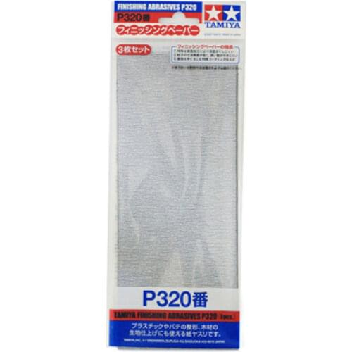 Tamiya 87094 Finishing Abrasive P320 - 3pcs