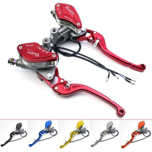 Brake Pump Master Cylinder Motorcycle lever Handlebar Hydraulic clutch Racing motorbike 22mm For Honda Yamaha Kawasaki Suzuki