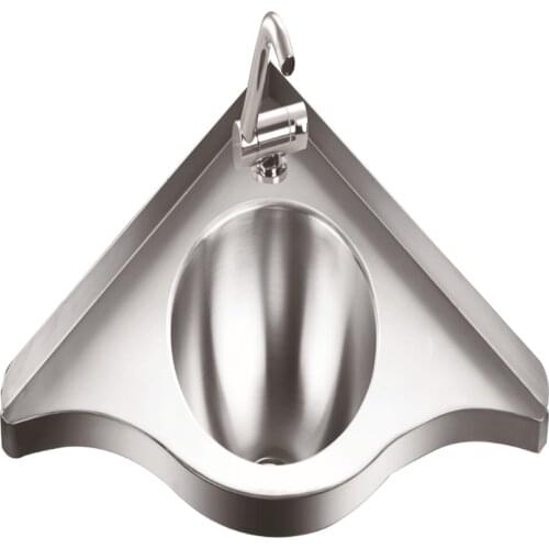 405*405*130mm Triangular Stainless Steel Sink GR-597 Boat Caravan RV Camper