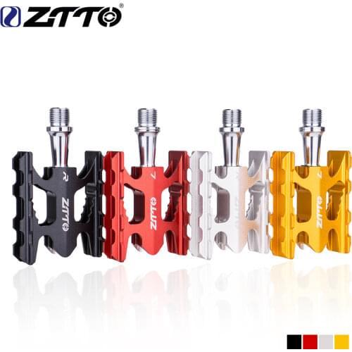 ZTTO MTB Mountain Bike Pedal Road Bike Pedals Folding Bike pedal Ultralight Non-Slip Aluminium Sports cycling pedal 230g
