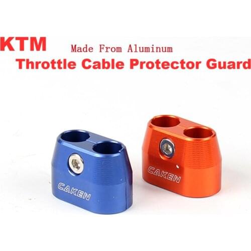 Motorcycle CNC Throttle Cable Protector Guard For XC XCF XCW XCFW EXC EXCF SX SXF SMR RC SMC 250 350 450 500 525 530 625 660