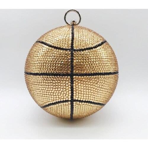 2020 Bling Clutch Diamond Fashion Luxury Evening Rhinestone Ball Bag Designers Women Handbags Basketball Purse