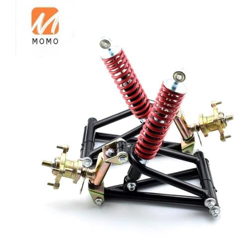 285mm Suspension Swing Arm Upper/Lower Steering Knuckle Spindle 4 STUD Wheel Hub Fit For Buggy ATV Parts