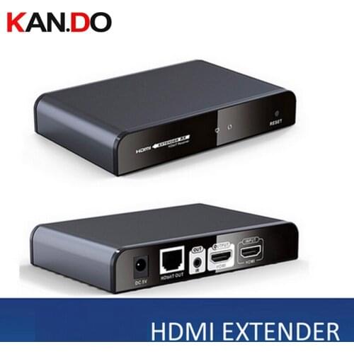 383Pro HDbitT HDMI Extender w/ HDMI Loop-out Transmitter Receiver 1080p 120m transmission video transmitter wireless adaptor