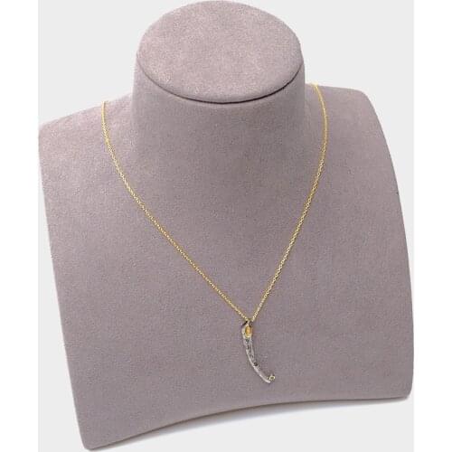 Amorita boutique 925 branch pendant design retro necklace