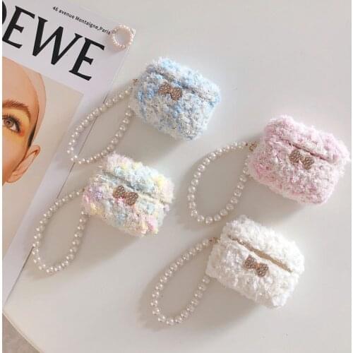 Plush Hyuna bag small fragrance for Apple Airpods pro 2/3 generation Bluetooth headset protective cover soft shell