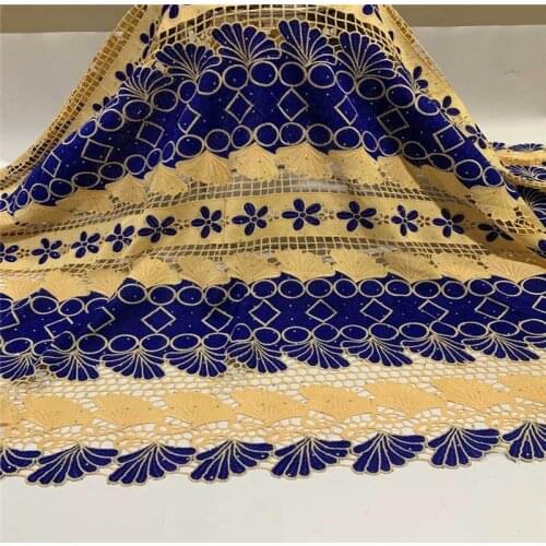 2020 Hot selling African Fabric Water-Soluble Material Embroidery High Quality French Womens Clothing Lace Fabric! ZQF206121