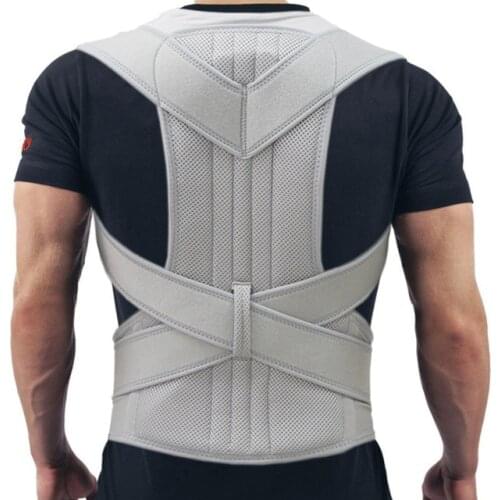 Back Waist Posture Corrector Adjustable Adult Correction Belt Waist Trainer Shoulder Lumbar Brace Spine Support Belt Vest
