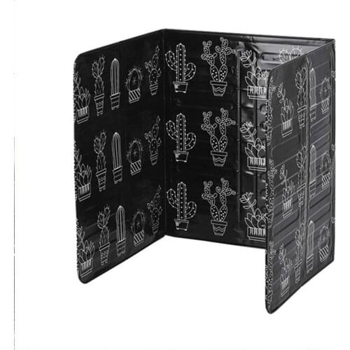 Oil Trap Splash Proof Baffle Non-stick Surface 1PC Nordic Style Thickened Foldable Gas Stove Black Home Cooking Aluminum Foil