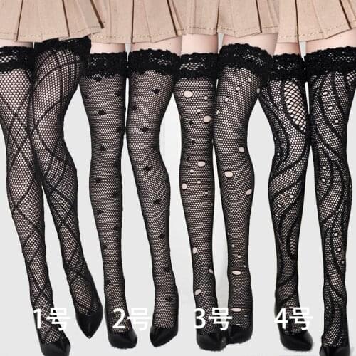 1/6 Female Clothing Accs Lace Stockings for 12'' Figure Toy