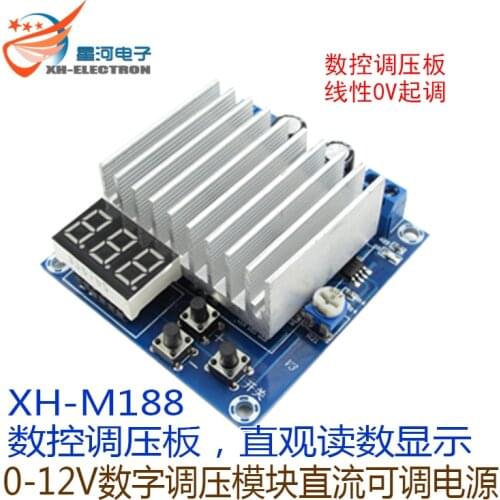 XH-M188 NC Voltage Regulator Module Key Control Output Voltage Regulator Module 0V Regulation 0-12V Regulation