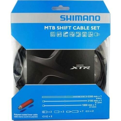 XTR M9000 MTB shift cable set inner cable and outer casing Shimano genuine goods Mountain bike accessories